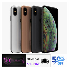 Apple iPhone XS Unlocked Screen 5.8″ 64GB 256GB Verizon At&t T-Mobile GSM 4G