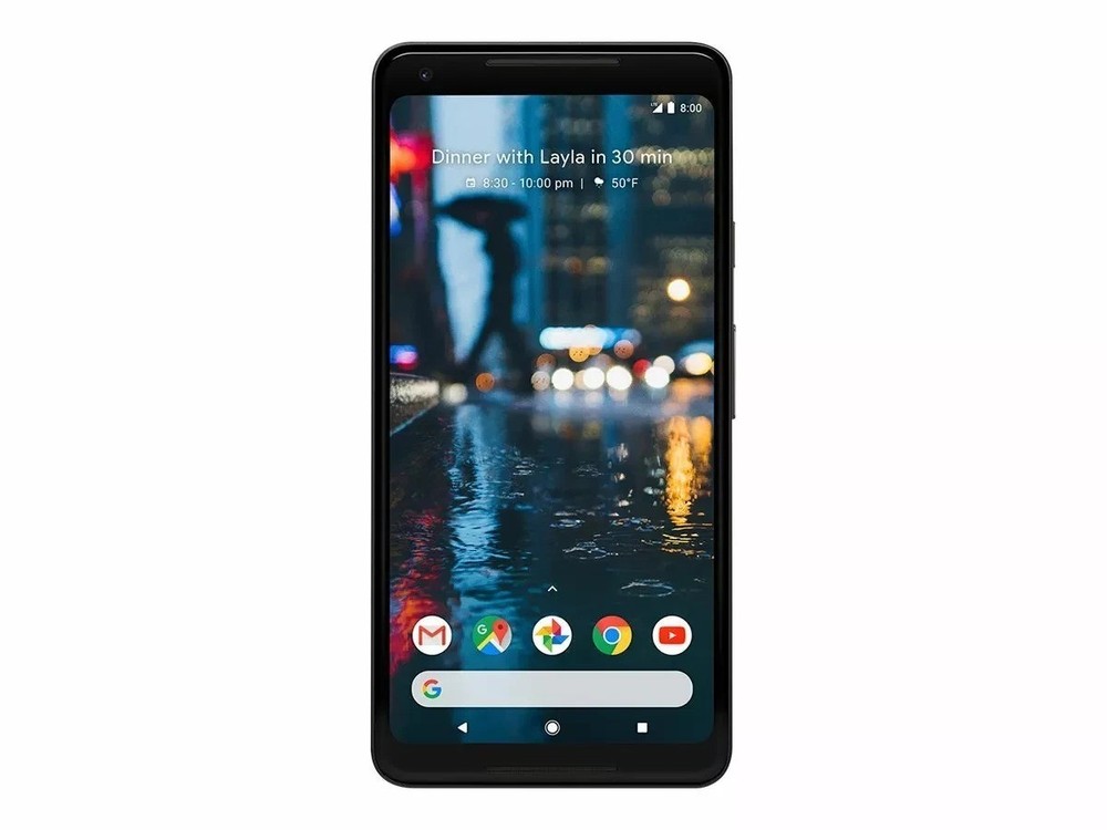 Google Pixel 2 XL 64GB White Black Cellphone Verizon Locked Smartphone