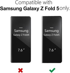 Samsung Galaxy Z Fold 5 Phone Case Liquid Silicone, Cute Thin Slim Soft Rubber G