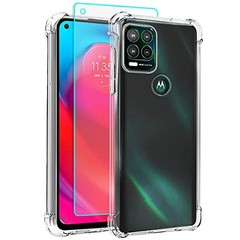 Moto G Stylus 5G 2021 Case & Screen Protector – Shockproof, Slim, Clear TPU
