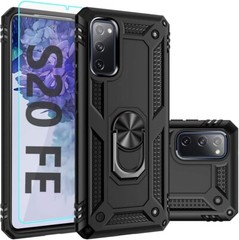 Samsung Galaxy S20 FE 5G Case,+ Screen Protector , Magnetic Car Mount, Kickstand