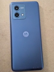 Motorola Blue Bar Style Smartphone with 50MP Camera Resolution