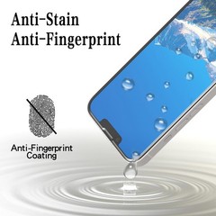 2PCS Screen Protector for iPhone 13 Mini 6.1 Inch Tempered Glass Anti Scratch Bu