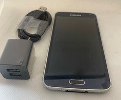 Samsung Galaxy S5 G900 16GB Black 4G LTE GSM Unlocked Smartphone very good black