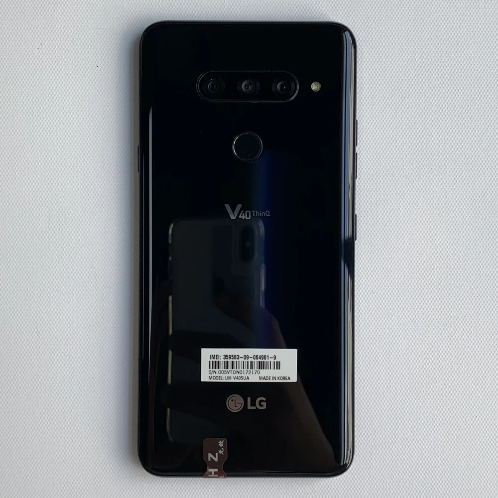 LG V40 ThinQ 4G LTE Original 6.4” 64GB ROM 16MP Fingerprint V405UA CellPhone