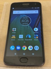 Motorola Moto G5 Plus, AMZ Unlocked, Grey Color Lightly Used