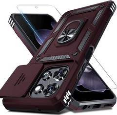 1. For Moto G 2026 Case, Moto G Play 2026 Shockproof Cover, Wine Red 2. For Mo