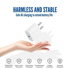 20W Fast Charger Wall Adapter 3FT USB-C Cable For Apple iPhone 16 15 14 13 12 11