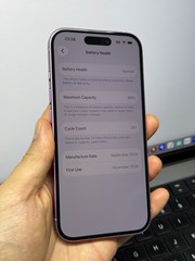 Apple iPhone 16 (88% Batt) Pink 128GB T-Mobile #24202