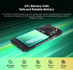 Oukitel WP39 5G Rugged Smartphone 24GB (6+18G)+256GB 64MP 6.60″ FHD+ 11000mAh