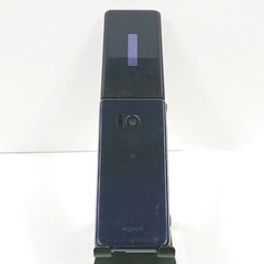 Sharp Aquos Mobile Sh-01J Docomo Blue Black Main Body C20432 Japanese Flip phone