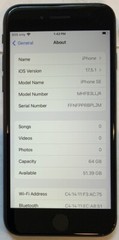 GSM UNLOCKED iPhone SE 2020, 64GB A2275 MHF83LL/A iOS 17.5.1, 86% BATTERY HEALTH