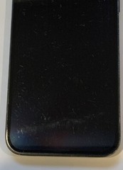 USED BLACK GSM UNLOCKED iPhone 12, 64GB A2172 MGEF3LL/A WITH 83% BATTERY HEALTH