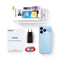 UMIDIGI G6 5G 6GB+6GB 128GB NFC 6.57″ Dual SIM Android Unlocked New Smartphone