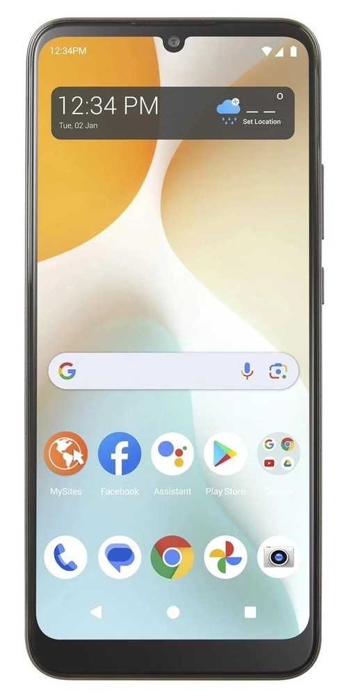 Blu View 5 Pro B170D 64GB 4GB Walmart Family Mobile Locked Black New