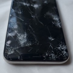 FOR PARTS DAMAGED: Apple iPhone XS Silver