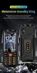 Unlocked version GSM mobile phone 4 SIM sturdy outdoor large battery