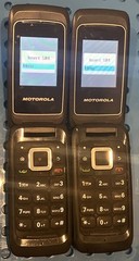 2 Motorola Moto WX416, Consumer Cellular, Black, Rare, Flip, Each Sold Separate