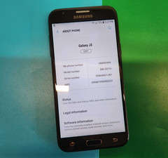 Galaxy J3 (SM-J327U) 16GB BLACK Unlocked GSM Android Cell Phone