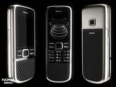 Nokia 8800 Carbon Arte Black 8800e 3G UMTS 2100 3MP Bluetooth 4GB Mobile phone