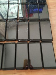 Lot of 35 Cloud Mobile Stratus C7 16GB Smartphone Black For parts