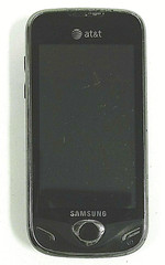 Samsung Mythic SGH-A897 – Black and Burgundy ( AT&T ) Very Rare Cellular Phone