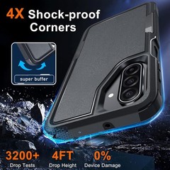 Case for Samsung Galaxy A17 5G Phone Cover with Screen Protector and Lens Cover