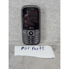 LG VN250 Cosmos Verizon 3G CDMA Slider Cell Phone Black Gray For Parts Repair