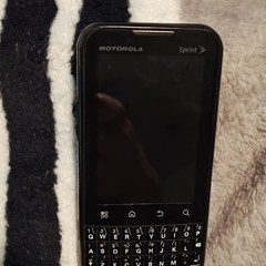 Motorola XPRT Sprint Black Bar CDMA QWERTY Smartphone 24MB 5.0MP