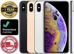 Apple iPhone XS – 64GB 256GB 512GB – Unlocked Verizon AT&T T-Mobile – Excellent!