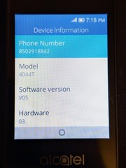 Alcatel Go Flip 4044T, 4GB, Black, (Boost Mobile) 4GLTE, Flip Phone