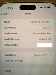 Apple iPhone 16 Pro Max 256GB Unlocked Natural Titanium ** MINT 100% Battery **