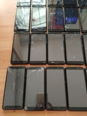 Lot of 35 Cloud Mobile Stratus C7 16GB Smartphone Black For parts