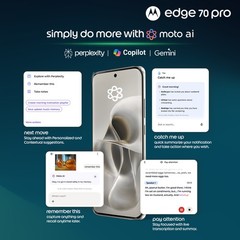Motorola Edge 70 Pro 5G 8GB RAM 256GB Lily White NFC Dual Sim Unlocked
