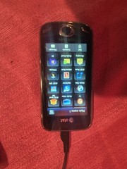 Samsung SGH-A897 AT&T World Phone Touchscreen GSM Tested Powers On Reset