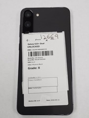 DEFECTIVE – Samsung Galaxy S23+ – 256GB – Black – Unlocked – 12669