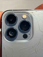Apple iPhone 13 Pro – 128GB (T-Mobile ONLY) Bad Rear Cam – No Face- ASIS (#M340)