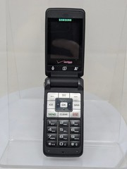 Samsung SCH-U320 Haven Verizon CDMA FLIP Cell Phone and Dock. TESTED Working