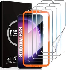 For Samsung Galaxy S23 Screen Protector Anti-Scratch Bubble-Free 7H Hybrid-4in1