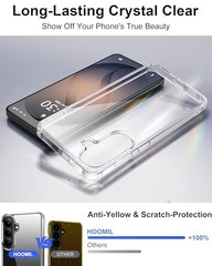 Samsung Galaxy S26 6.3-Inch Case – Non-Yellowing, Drop Protection, Transparent H