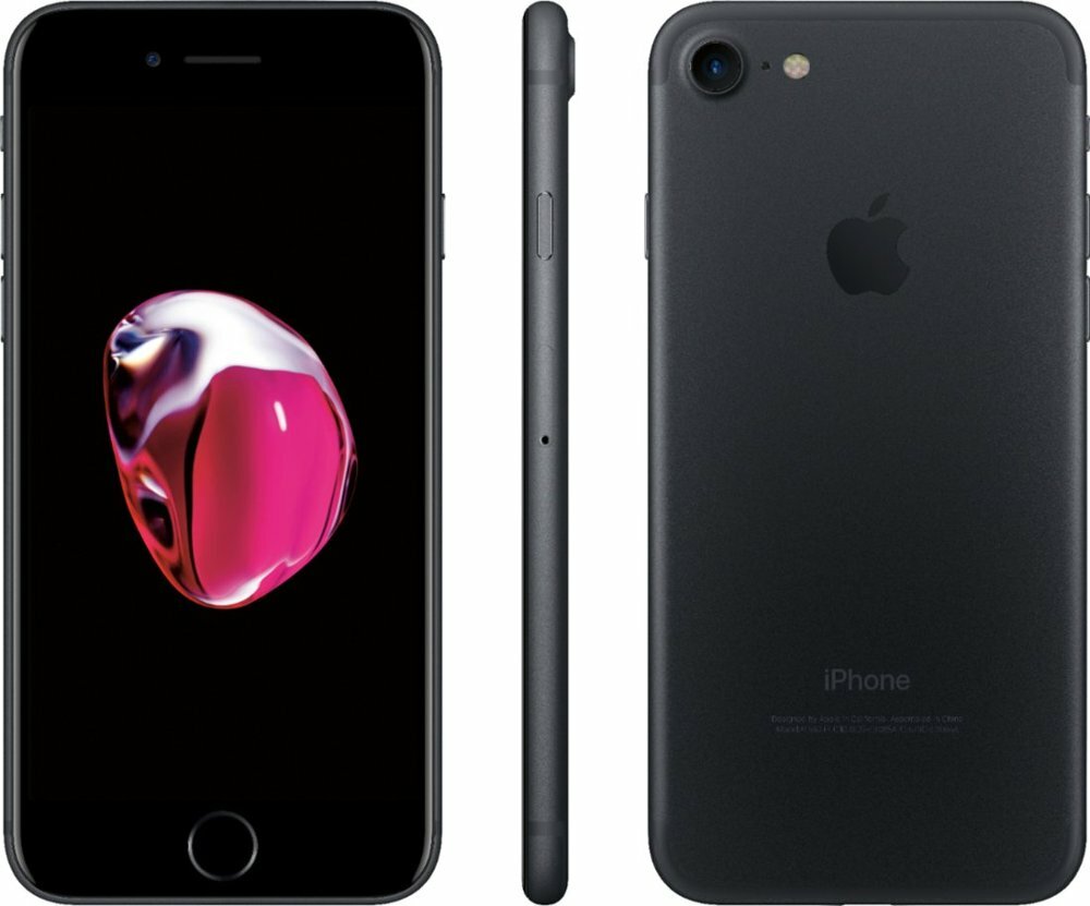 Apple iPhone 7 32GB Matte Black – Unlocked | Rare iOS 12 (12.0) | Excellent (A)