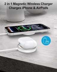 15W Fast Wireless Charging Pad for iPhone 17/16/15/14/13/12 Series