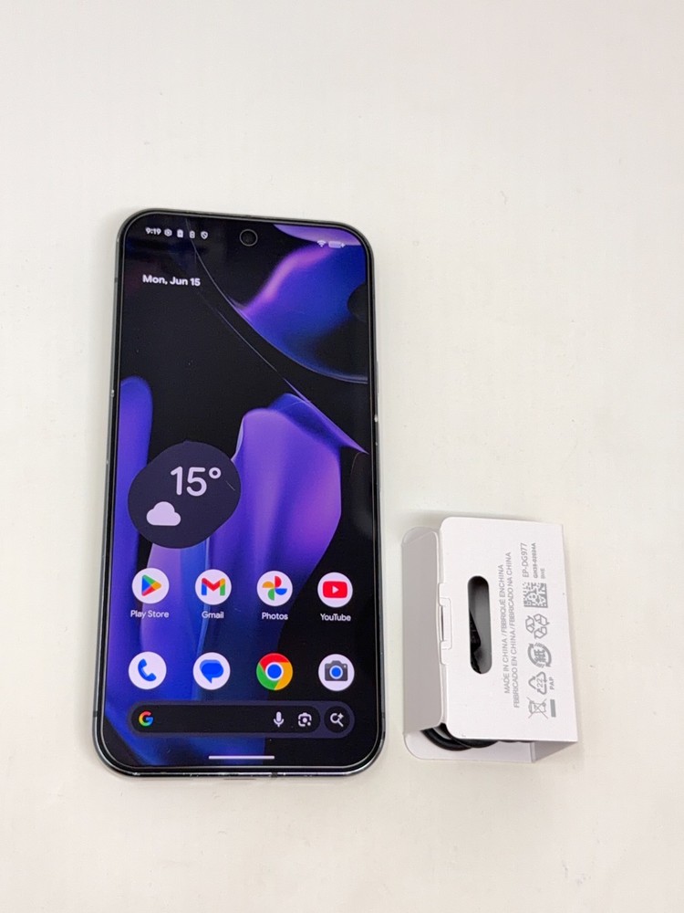 Google Pixel 9 Pro XL (GCZ4K) – 128GB Factory Unlocked Obsidian – 93% Battery