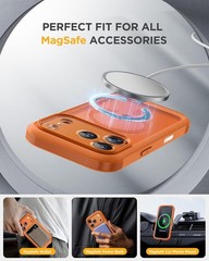Magnetic iPhone 17 Pro Max Case with Privacy Screen Protector and Full Camera Pr