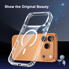 iPhone 17 Pro Case & Screen Protector for iPhone 17 Pro Shockproof TPU Cover