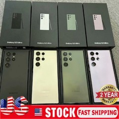 NEW SEALED Samsung Galaxy S23 Ultra 5G SM-S918U1 256GB/512GB Factory Unlocked
