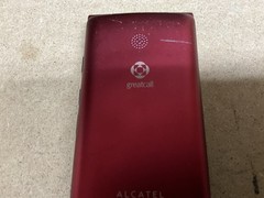 ALCATEL OneTouch Jitterbug 4043S Flip Phone RED – Seniors w/ Big Buttons NICE!!