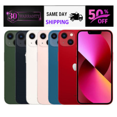 Apple iPhone 13 Unlocked 128GB/256GB for T-Mobile, AT&T – Colors Available