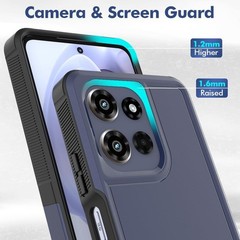 for Moto G Power 2026/2025 Case with HD Screen Protector, Heavy Duty Cell Phone