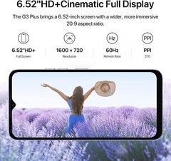 UMIDIGI G3 PLUS 4GB + 128GB 6.52″ 16MP Smartphone Octa-Core 5150mAh Android 13
